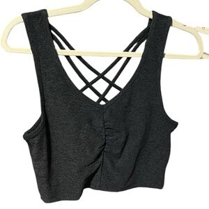 #2785 NWOT ZELLA Athletic Back Cross Top